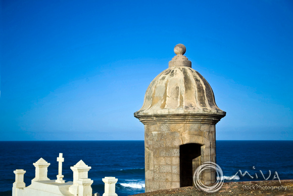 Miva Stock_1056 - Puerto Rico, San Juan, El Morro Fortress