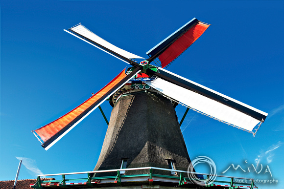 Miva Stock_1250 - Netherlands, Zaanse Schans, windmill