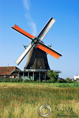 Miva Stock_1270 - Netherlands, Zaanse Schans, windmill