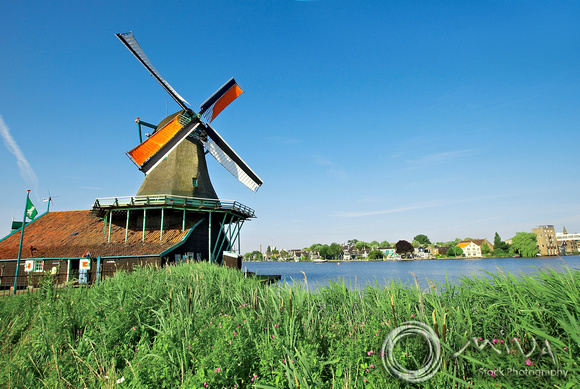Miva Stock_1274 - Netherlands, Zaanse Schans, windmill