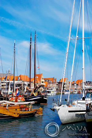 Miva Stock_1293- Netherlands; Hoorn, boats