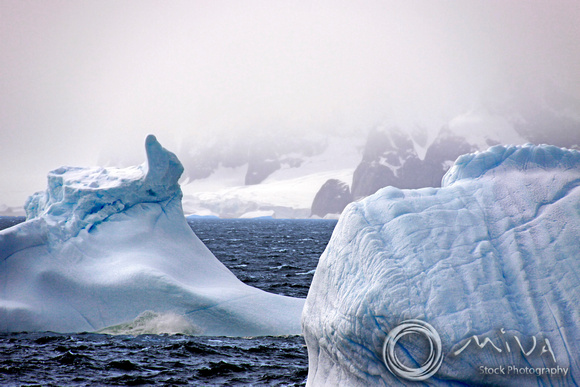 Miva Stock_3199 - Antarctica, Paradise Harbor, Icebergs