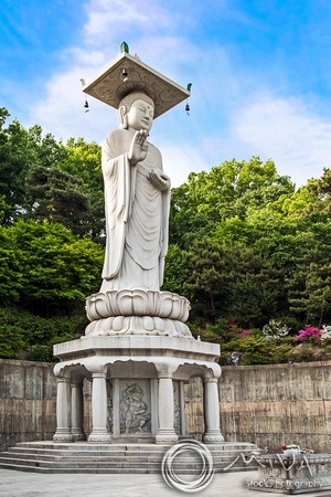 Miva Stock_3654 South Korea, Seoul, Buddha at Bongeunsa Temple