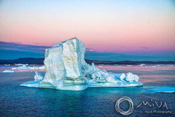 Miva Stock_3524- Greenland, Discovery Bay, (Disko Bay) icebergs