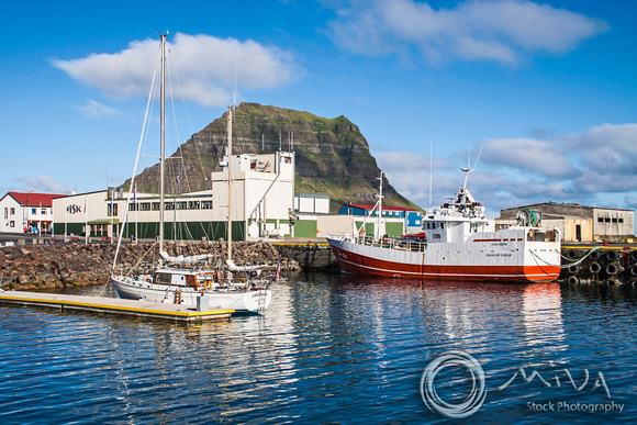 Miva Stock_3418 - Iceland, boats at Grundarfjordur Harbor