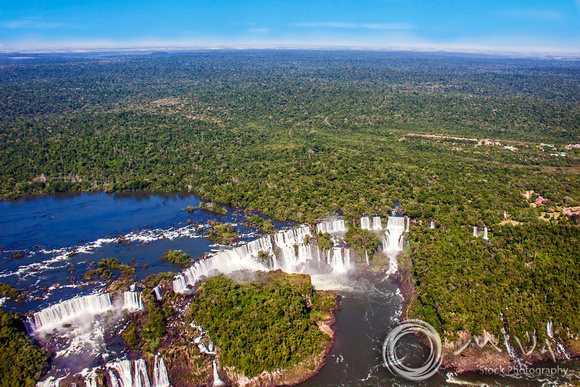 Miva Stock_3644 - Argentina, Iguassu Falls, aerial view