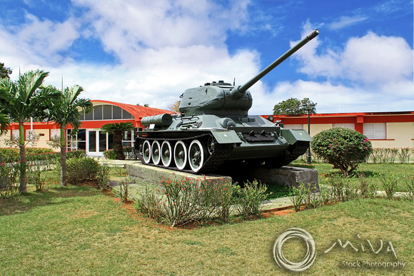 Miva Stock_3456 - Cuba, Bahia de Cochinos, Tank, Museo Giron