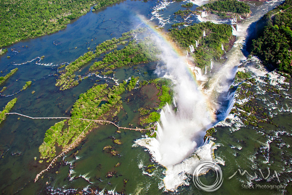 Miva Stock_3645 - Argentina, Iguassu Falls, aerial view