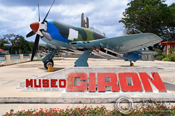 Miva Stock_3457 -  - Cuba, Bahia de Cochinos, Plane, Museo Giron